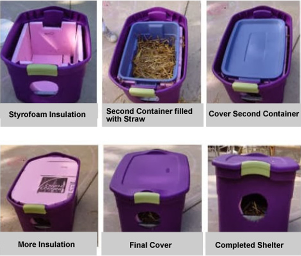 Insulated 2025 cat shelter